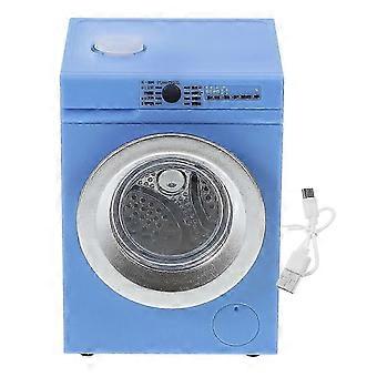 Mini Washing Machine Toy Appliance For Children Playtime .00X5.10X4.60CM Rechargeable 1Pcs_zyao