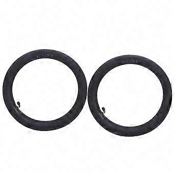 Inner Tubes 2-Pack Butyl Rubber with Bend Valve for Folding Bicycles