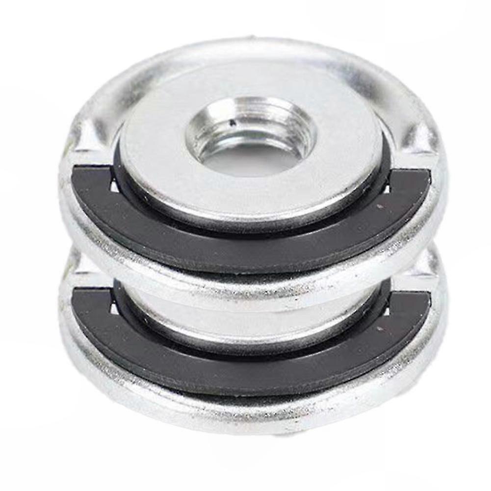 For Angle Grinders: M14 Quick Release Self-Locking Flange Nut, Pressing Plate Power Chuck