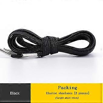 Elastic Shoelaces for Sneakers Flat Shoe Laces Outdoor Leisure Shoelace Quick Safety Kids and Adult Unisex Shoestrings 1 Pair