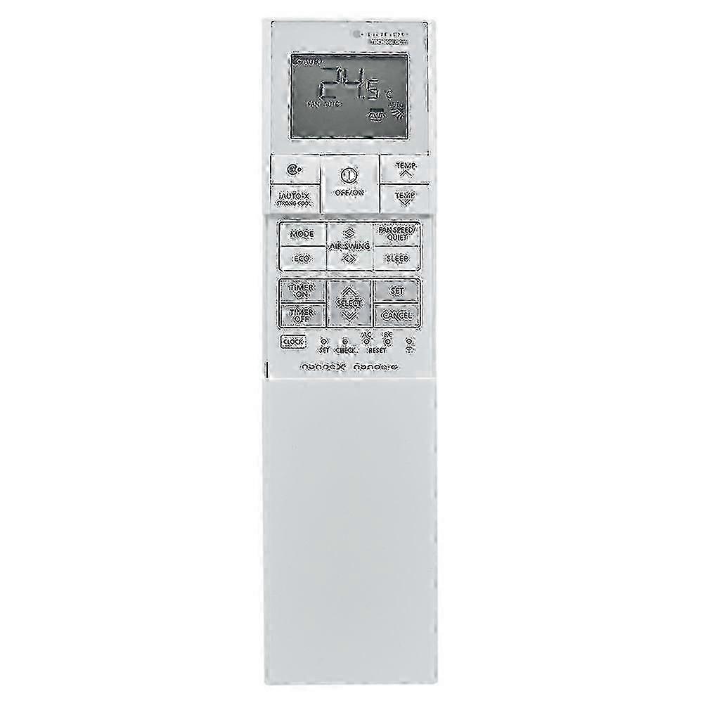 Remote Control Compatible with Panasonic A75C21620 LCD Air Conditioner ABS Material