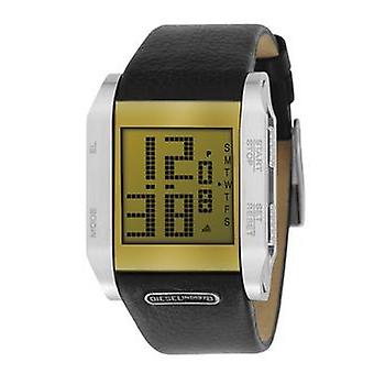 Diesel watches Quartz Digital Men's Watch with Cowhide Bracelet DZ7077