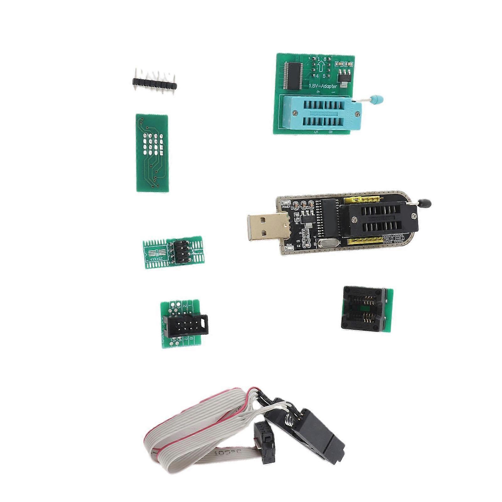 Flash Chip Test Clip Set Programmer Mainboard Accessory with SOIC SOP Pin Format for 242593