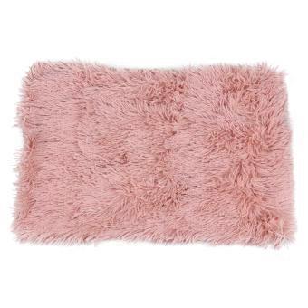 Comfortable Pets Blanket For Warm Indoor Use With Simple Design In Pink Color For Dogs And Cats 1Pcs