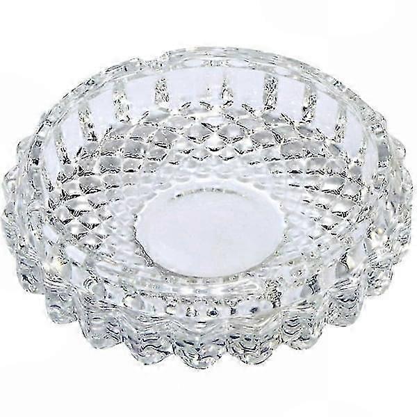 Round Glass Ashtray