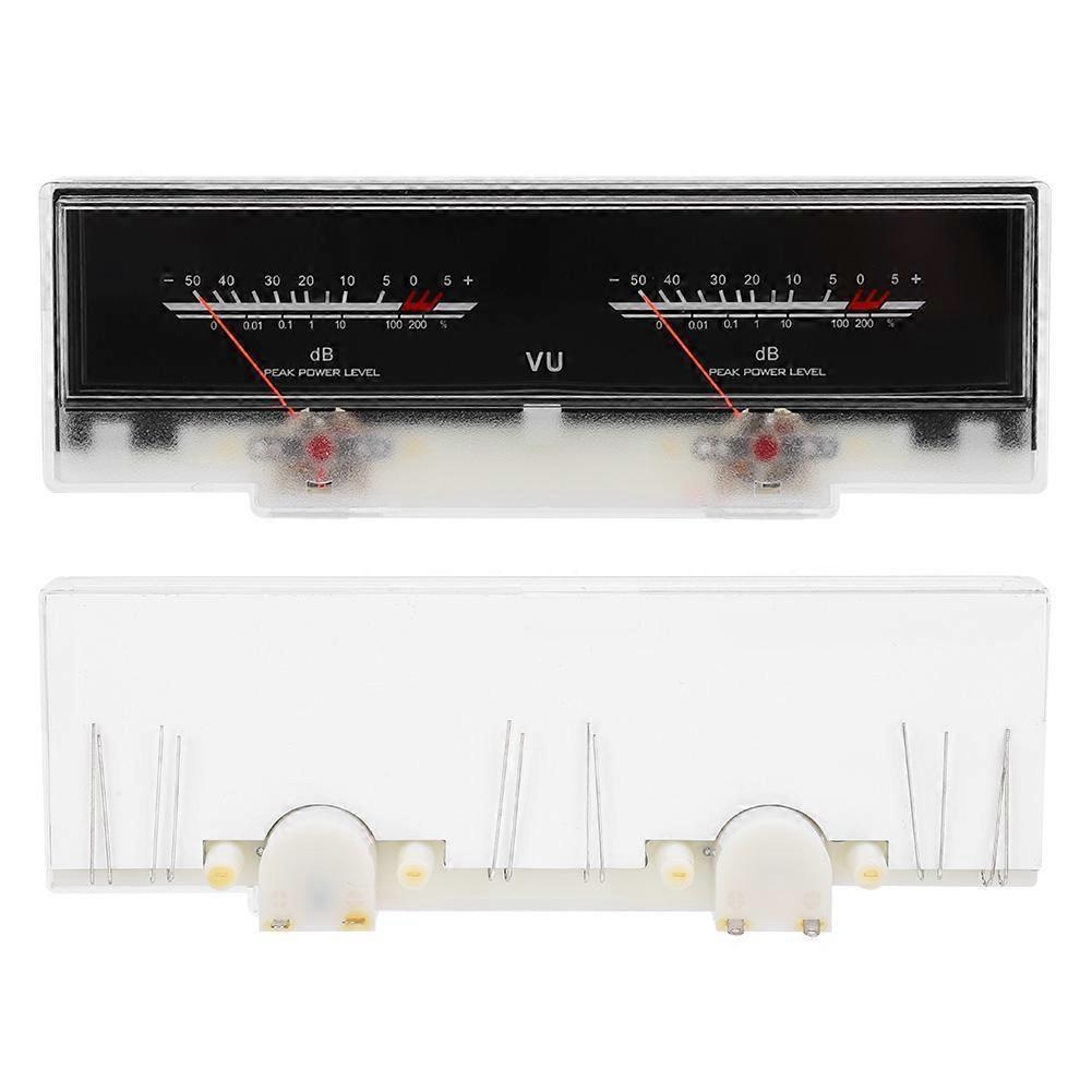 P78WTCOG VU Meter Dual Header DB Amplifier Level Audio Meter with Backlight Accessory