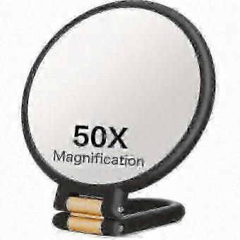 Foldable 50X Precision Makeup Mirror