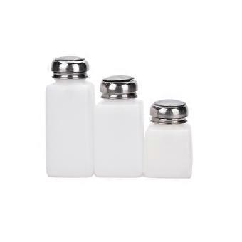 100ml/200ml/250ml Dispenser Pumping Bottle Liquid Alcohol Press Nail Polish Remover colour