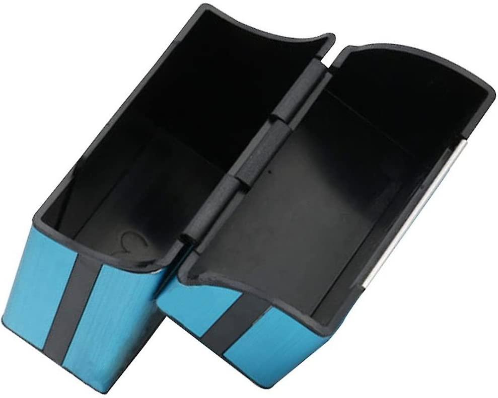 Light aluminum cigarette box (blue)