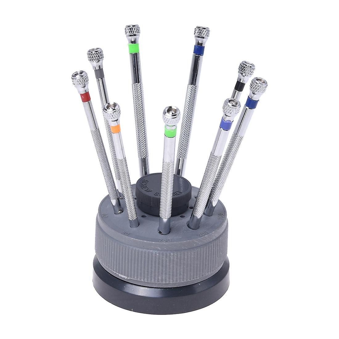 kit with 9 screwdrivers 9 Lame Reserve for Watches Watchmaker