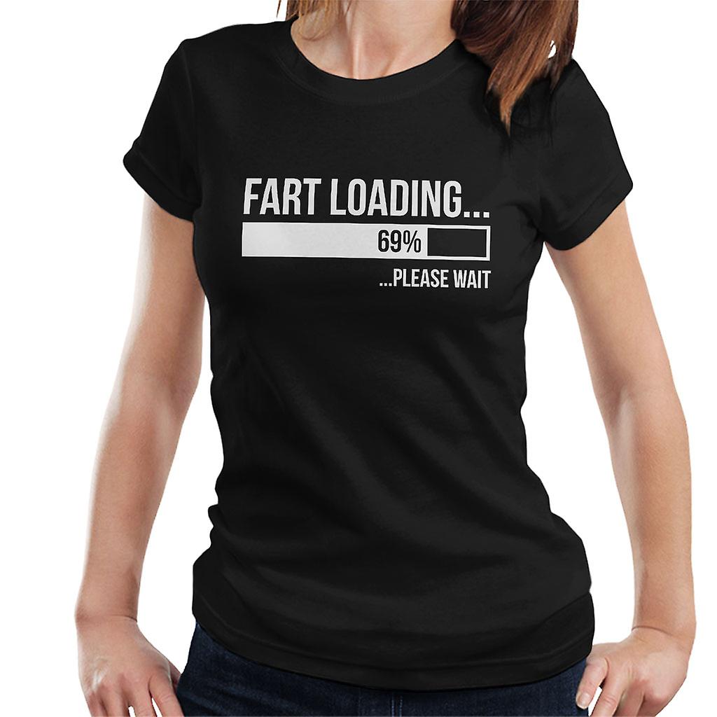 FART Loading prosím počkať ženy ' s T-shirt