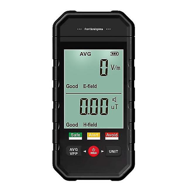 Large-screen Electromagnetic Radiation Detector Radiation Level Assessment Sound And Light Red Screen Alarm