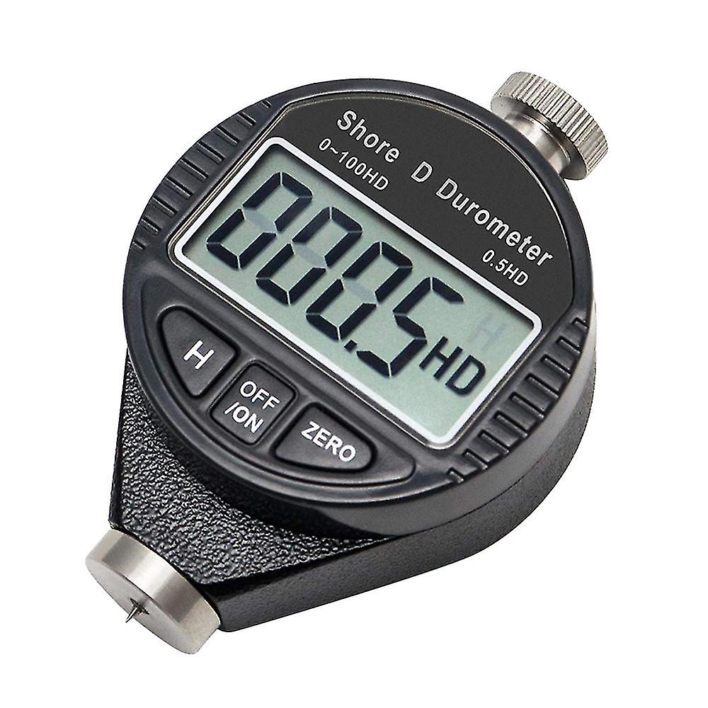 0-100hd Shore D Hardness Durometer Digital Durometer Scale With Large Lcd Display For Rubber, Plast
