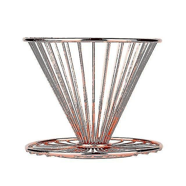 Coffee Hand Filter Holder With Base V Shaped Tea Filter Mesh Drip Filter