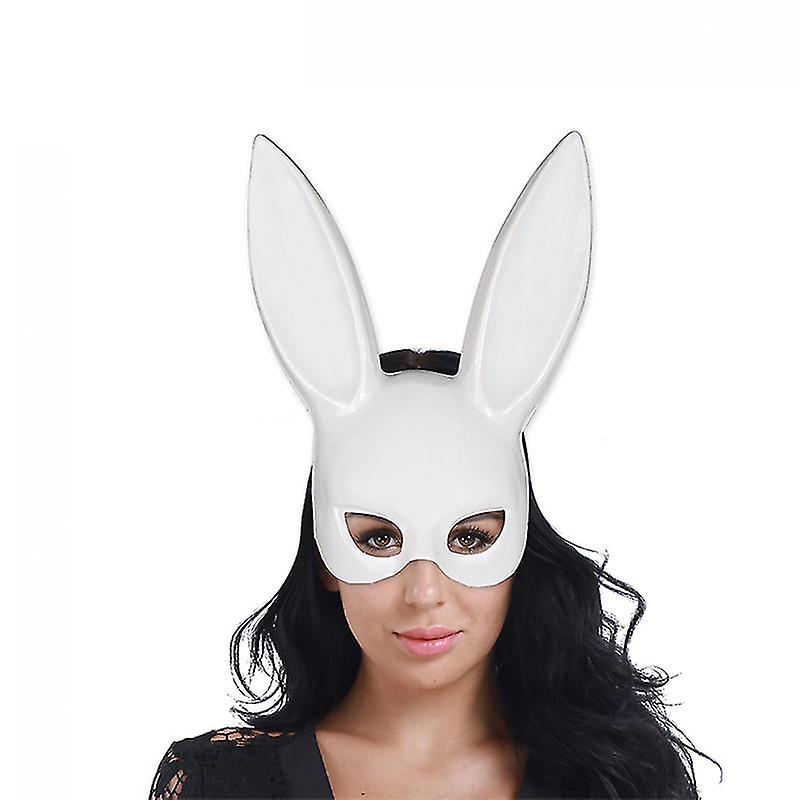 Headband Bunny Girl Rabbit Ears Mask Masquerade Party Cosplay Props