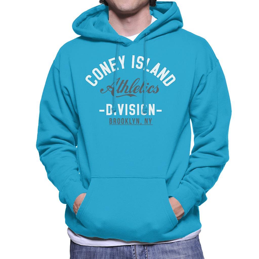 Coney Island atletica divisione felpa con cappuccio