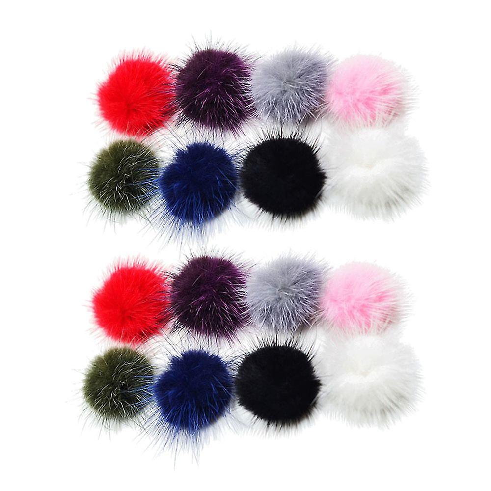 Fluffy Ball Pompom Balls Jewelry Accessories