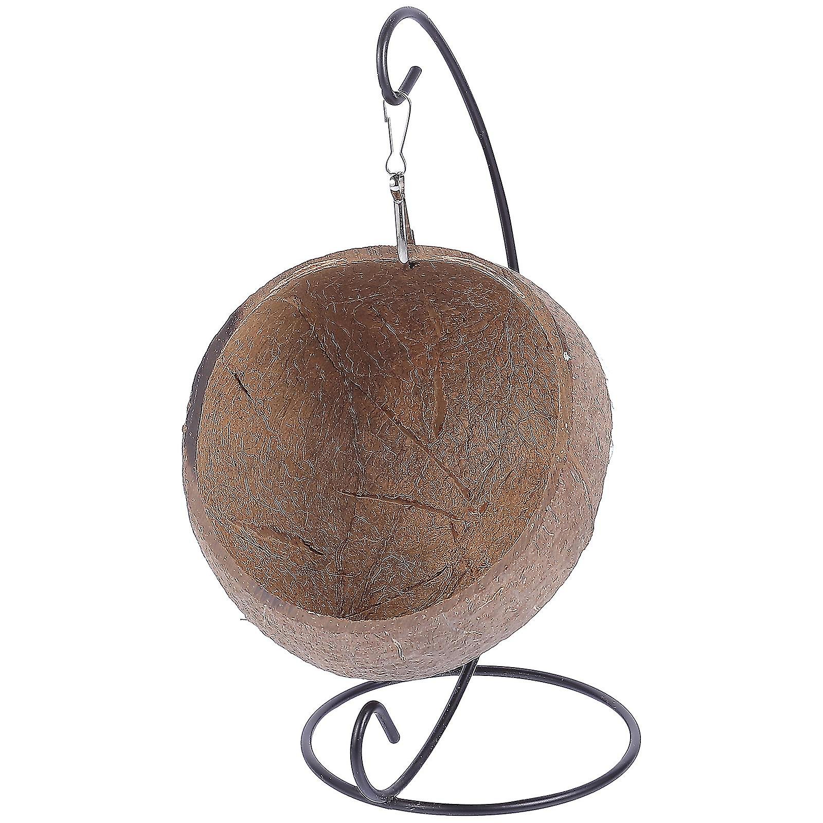 1pc Hamster Toy Hamster Coconut Shell Nest Hamster Hanging House Animals Nest