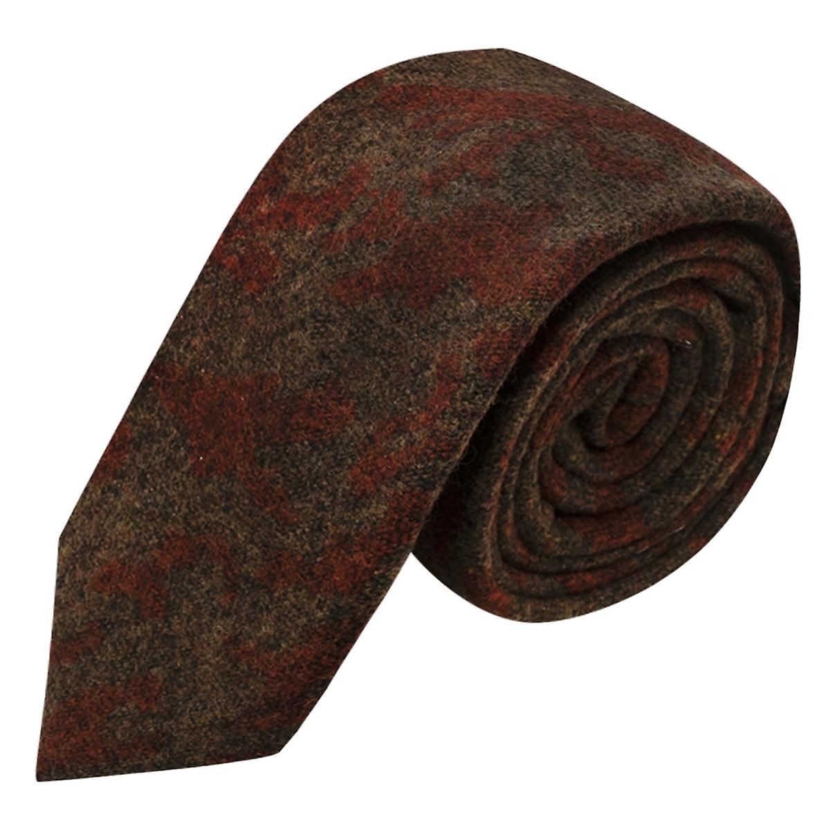 Persian Dark Amber Pattern Tie