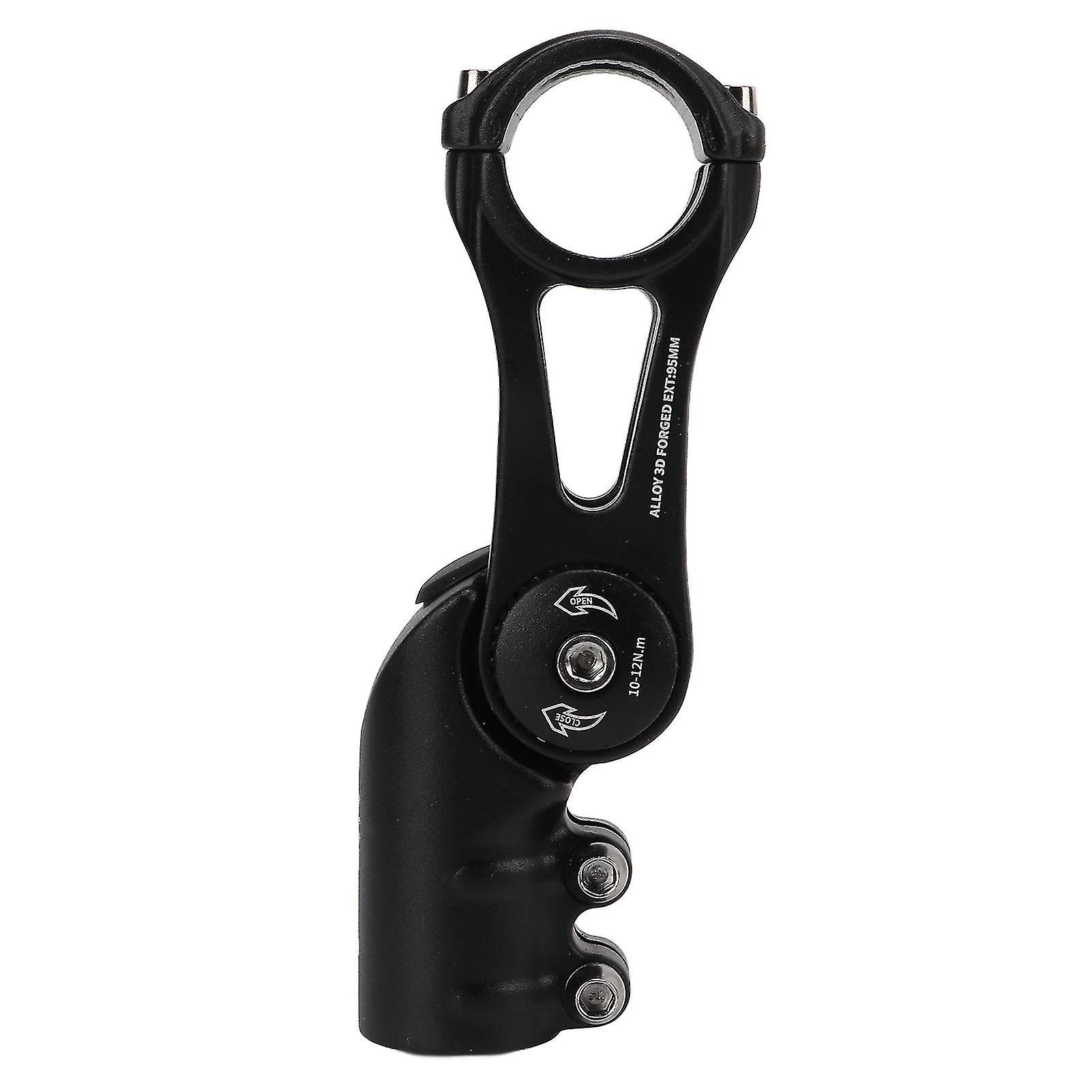 Aluminum Alloy Bike Adjustable Stem Riser 31.8x95mm Road Mountain Bike Stem Cycling Part