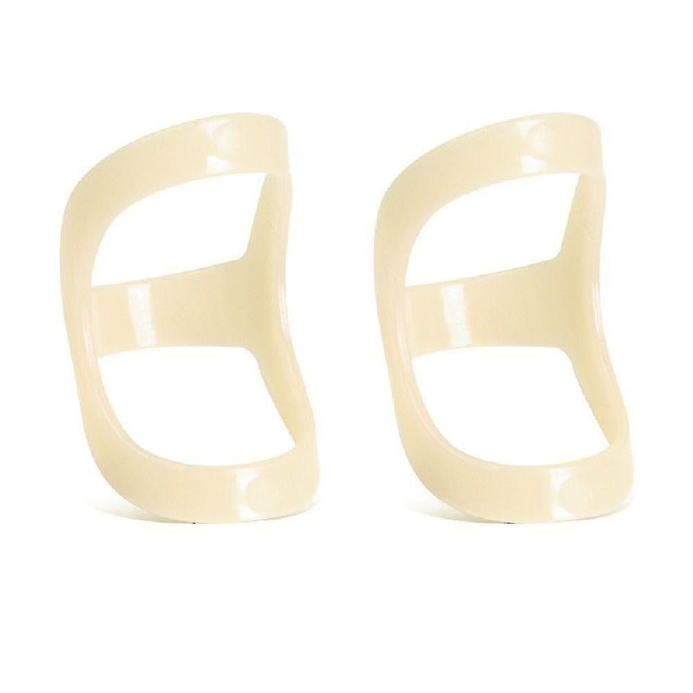 2pcs Finger Splint Finger Fixator Fixing Sleeve Joint Support Protection Oval 8