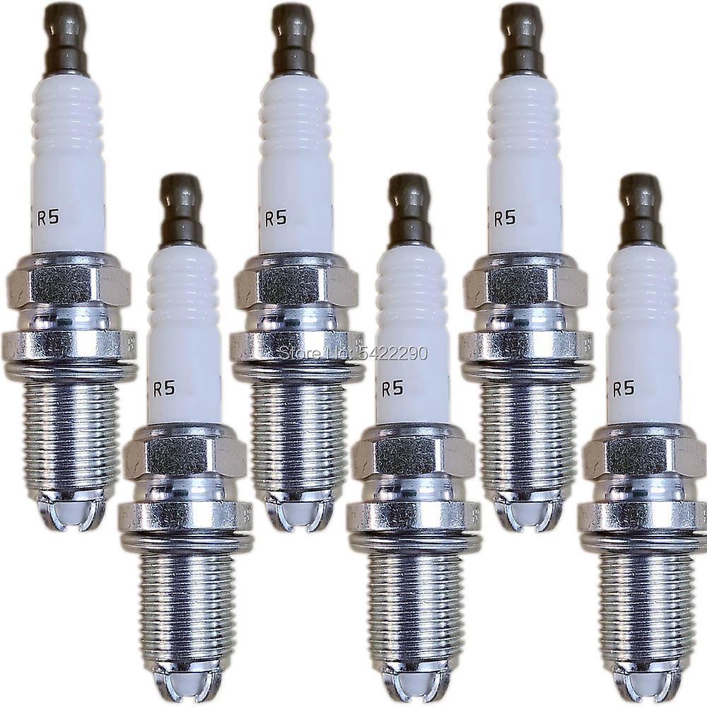 4-6pcs 12120037607 Platinum Car Spark Plug Fit For Bmw E46 E39 E60 E61 E63 E64 E38 E83 E53 E36 E85 E52 E65 E66 E67 Bkr6equp