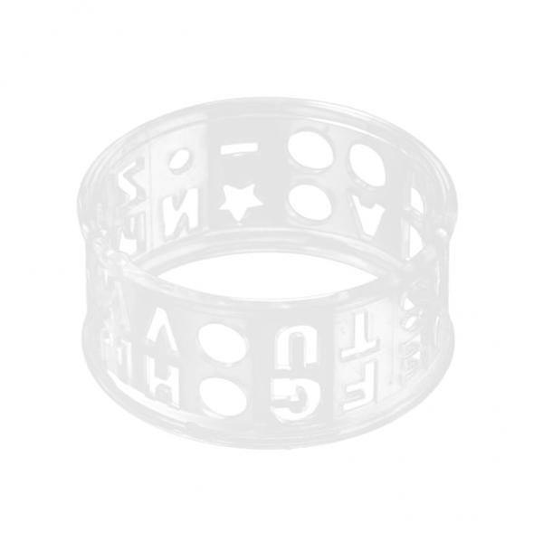 3xLetter Transparent Golf Ball Liner Marker Template Drawing Alignment Tool