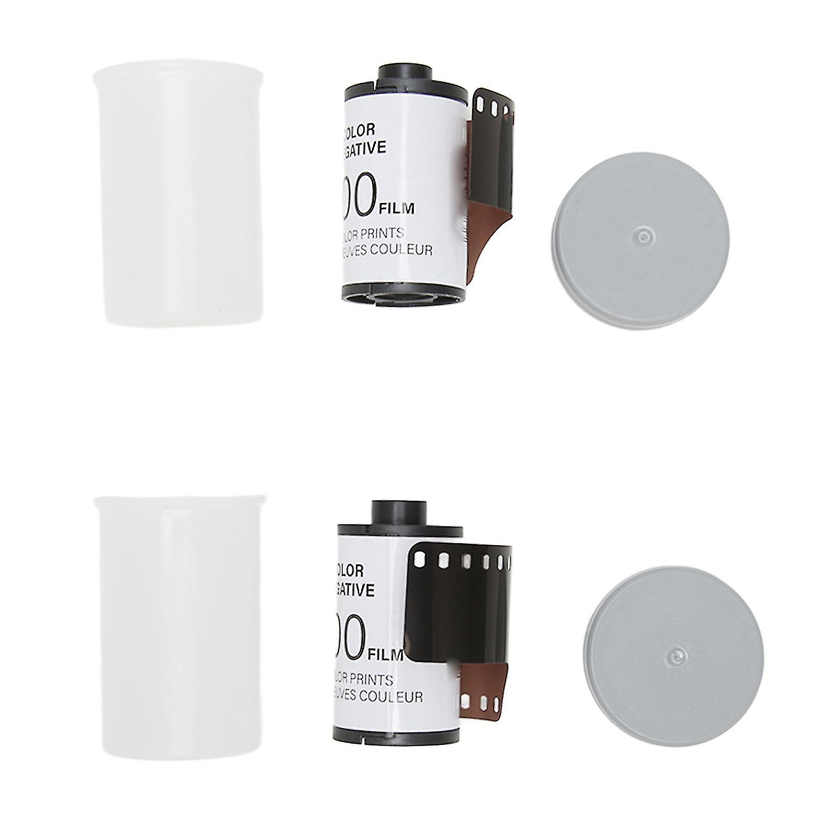 35mm Camera Color Negative Film ISO 200 High Saturation HD 8 Sheets per Roll for 135 Cameras 2 Rolls