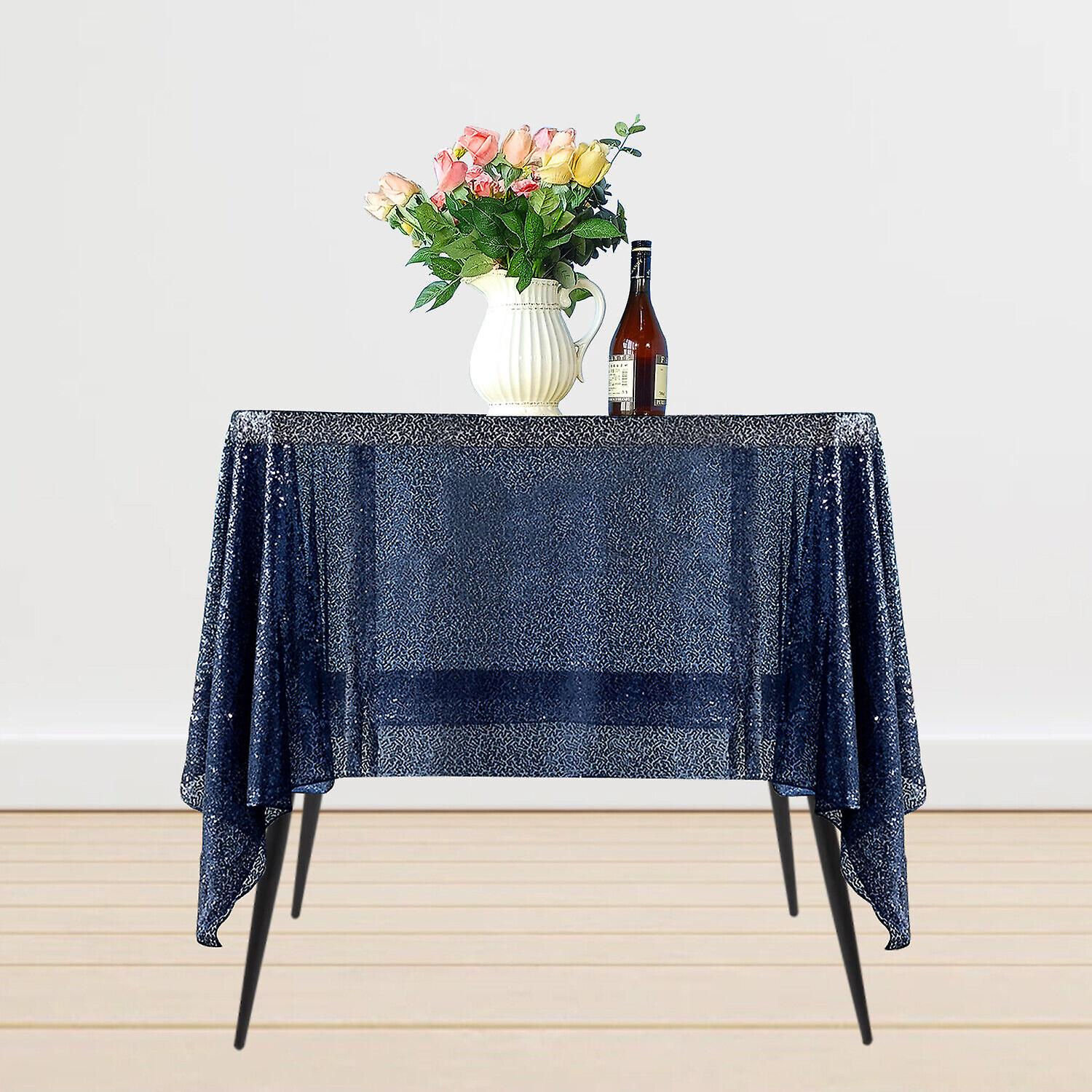 Wedding Banquets Decor Square Sequin Tablecloth
