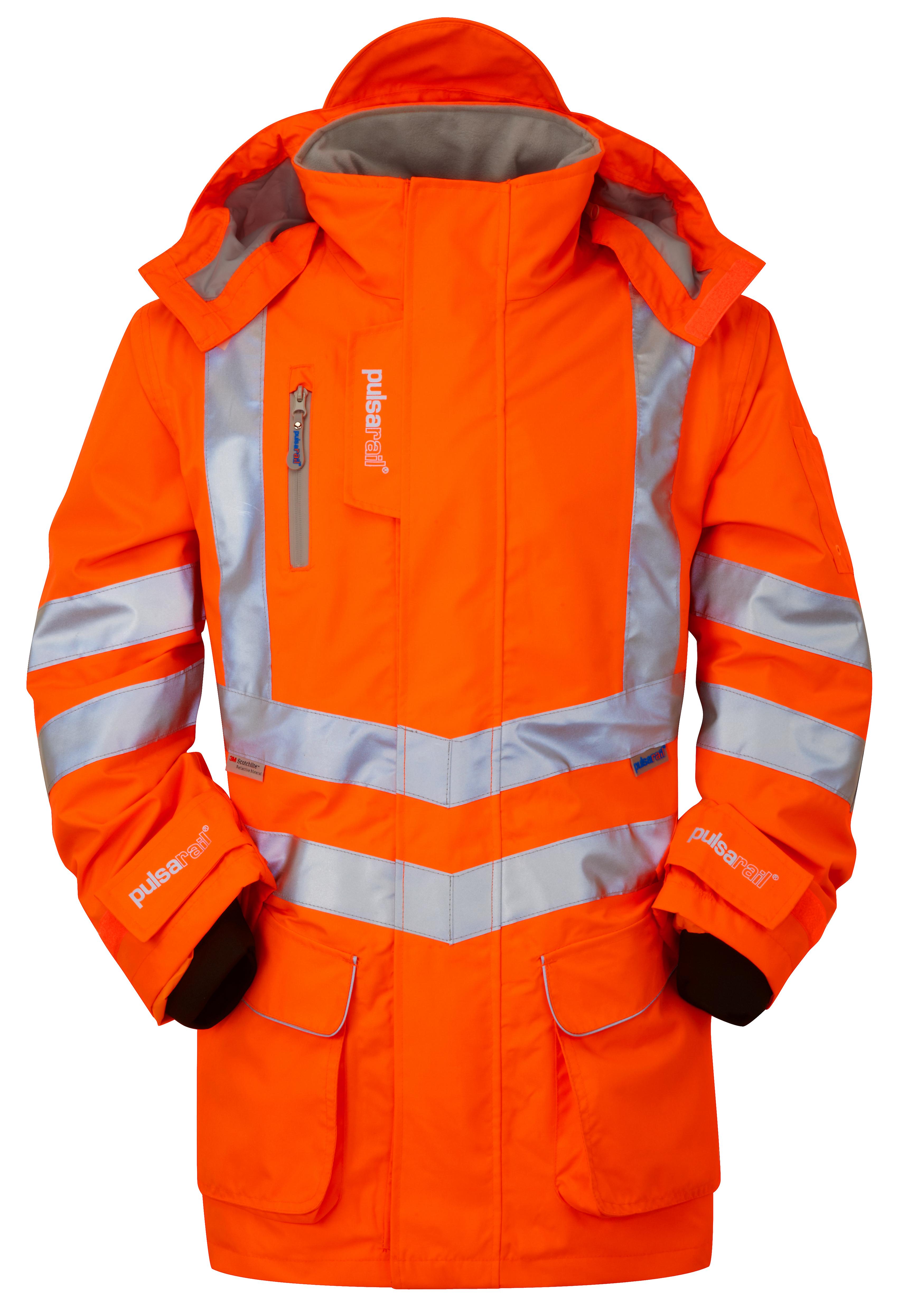 Pulsar PR502 Rail Specification Padded Storm Coat Medium