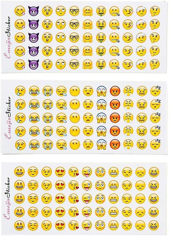 Emotion Sticker Bogen (60 Stück)lo-ron