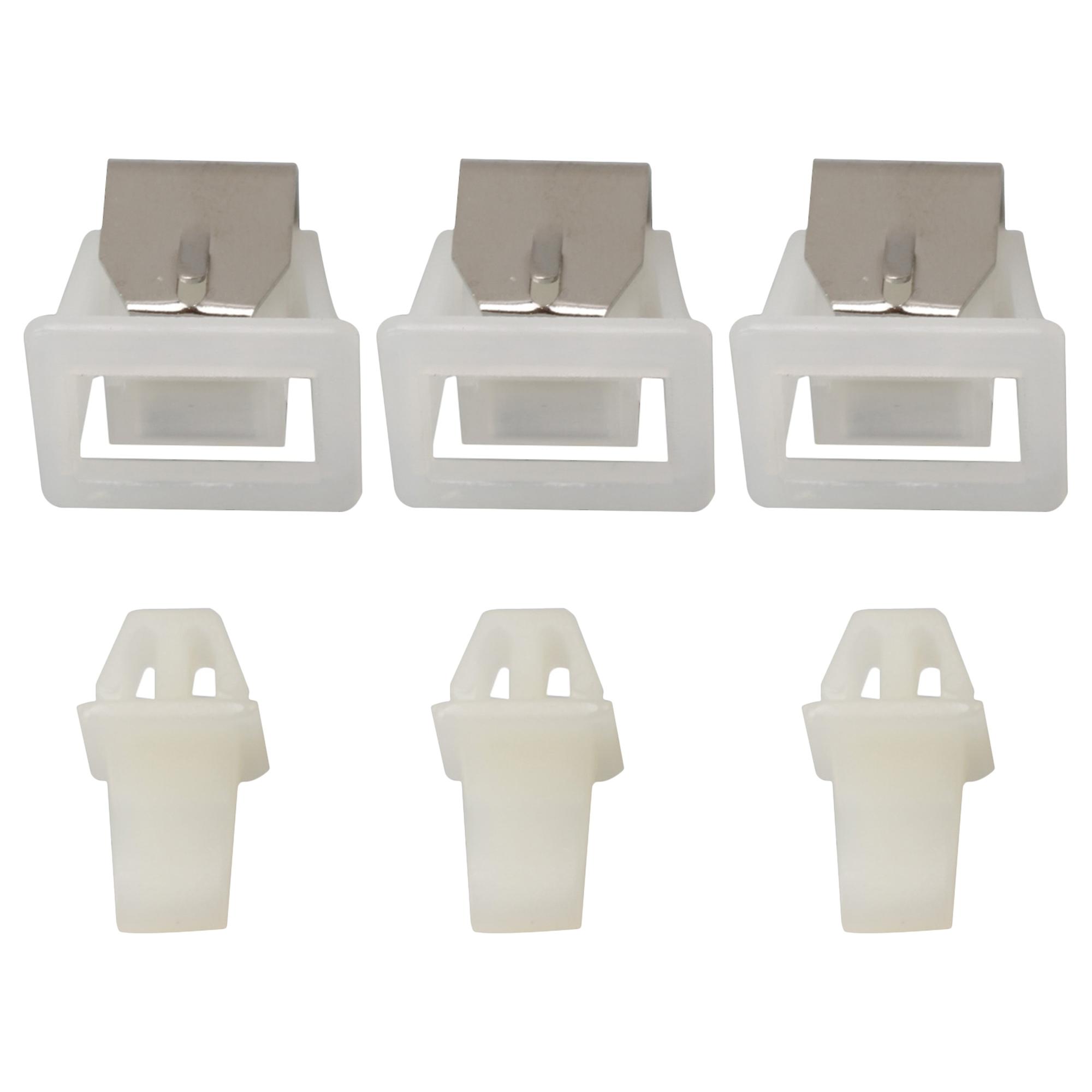 3 Set 241890 261847 Dryer Machine Door Latch Strike Replacement Part