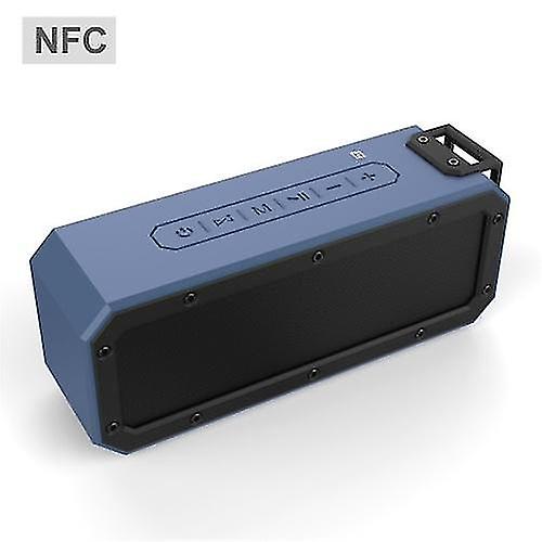 Speakers Ip67 Waterproof Nfc Speaker Tws Bt4.2 Hifi Speaker 40w Blue
