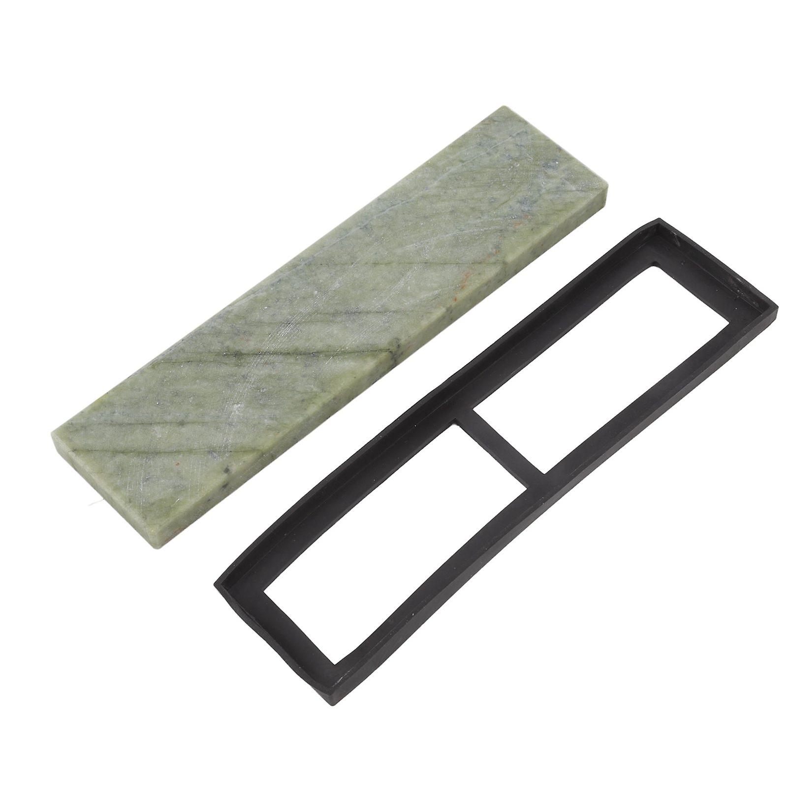 20x5x1.2cm 10000 Grit Whetstone Kit Natural Beryl with Base Sharpening Stone for Home
