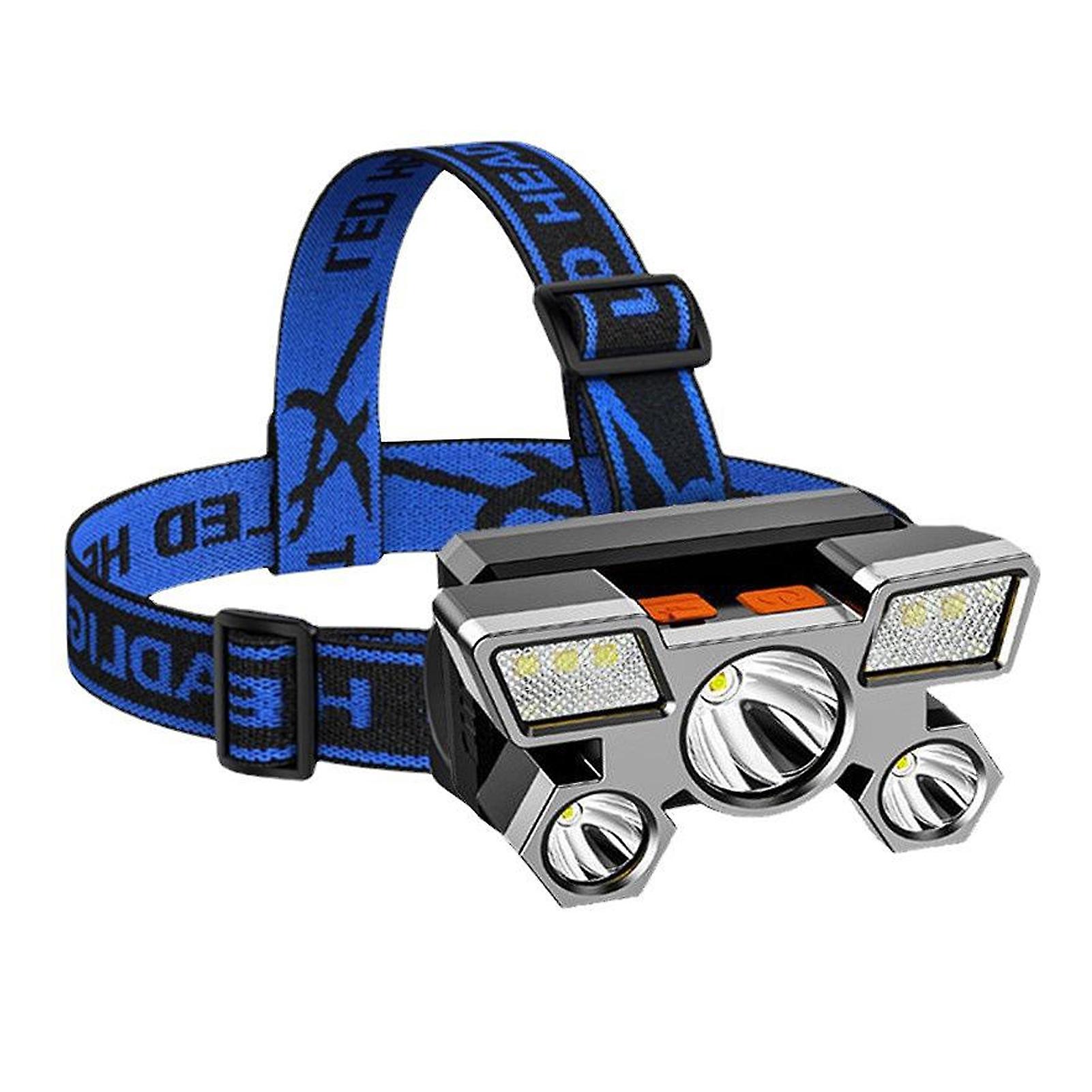 Telescopic Zoomable Emergency Headlight Strong Light Induction Headlight Hiking & Camping Gear Essentials