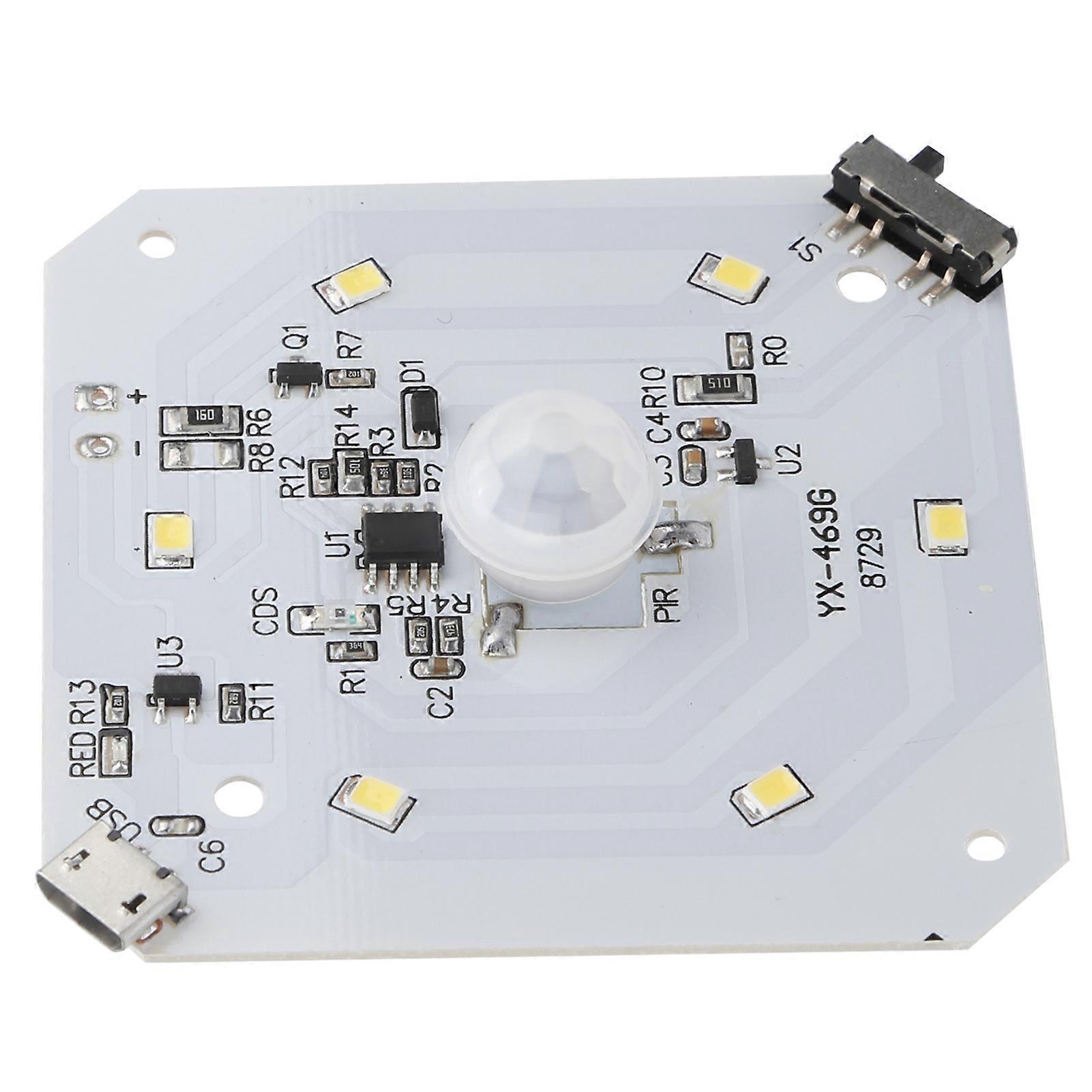 Integrated Lamp Board Control ABS Rechargeable with 2 Gears Sensor for Decoration