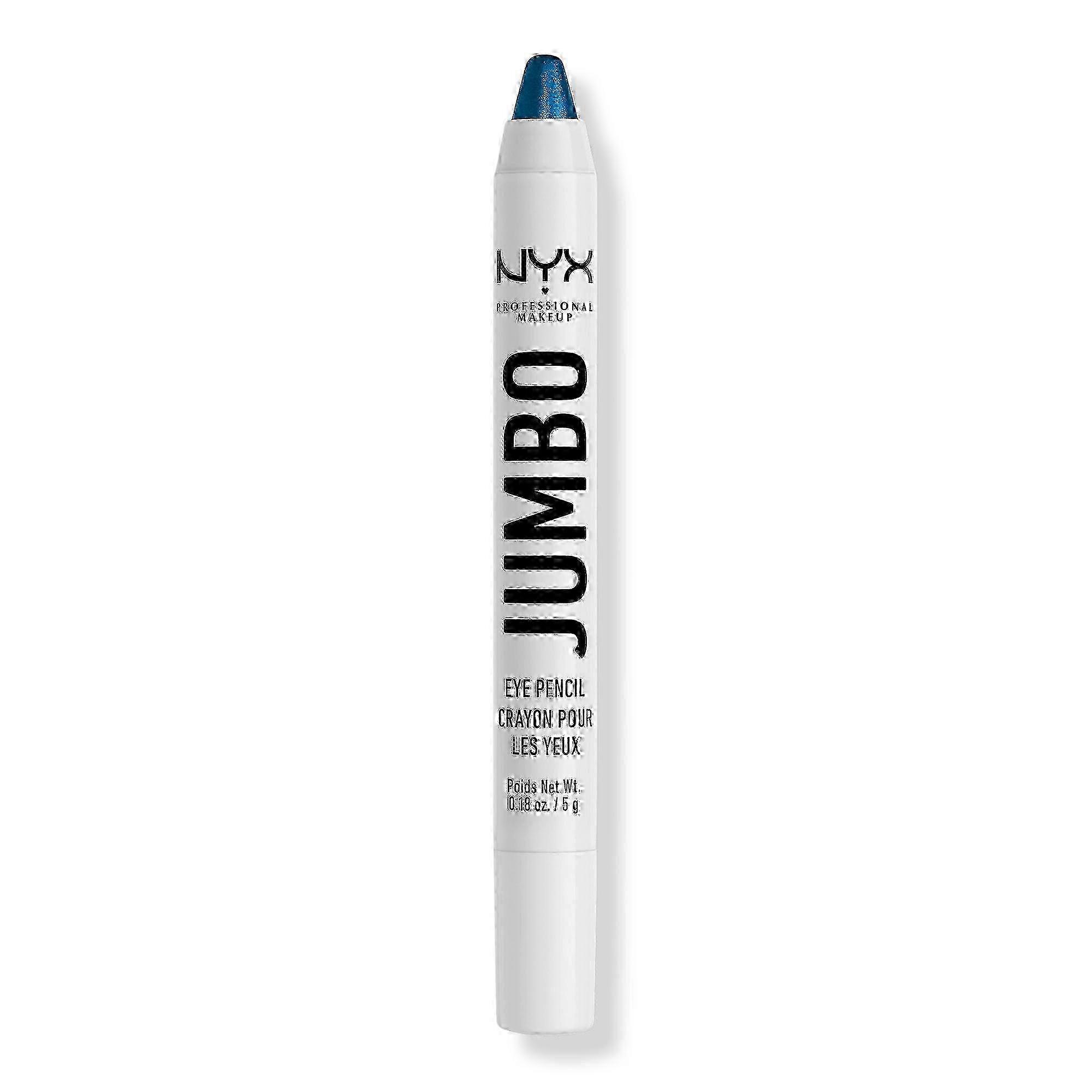Nyx Professional Makeup Jumbo Eye Pencil All-in-one Eyeshadow Eyeliner Pencil, Blueberry Pop, 0.18 Oz
