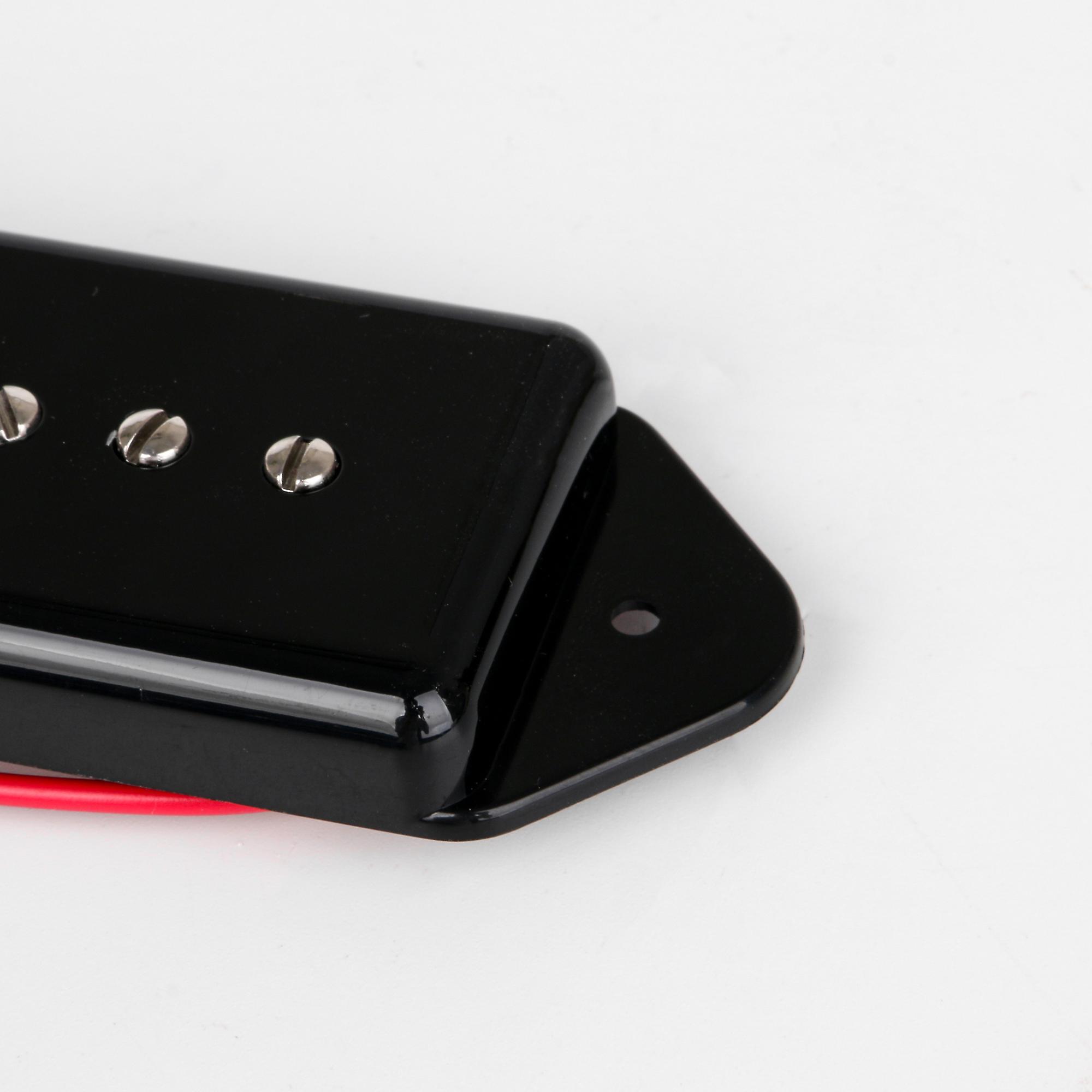 Black Noiseless CERAMIC Ear Single Coil Electric Guitar Pickup Set