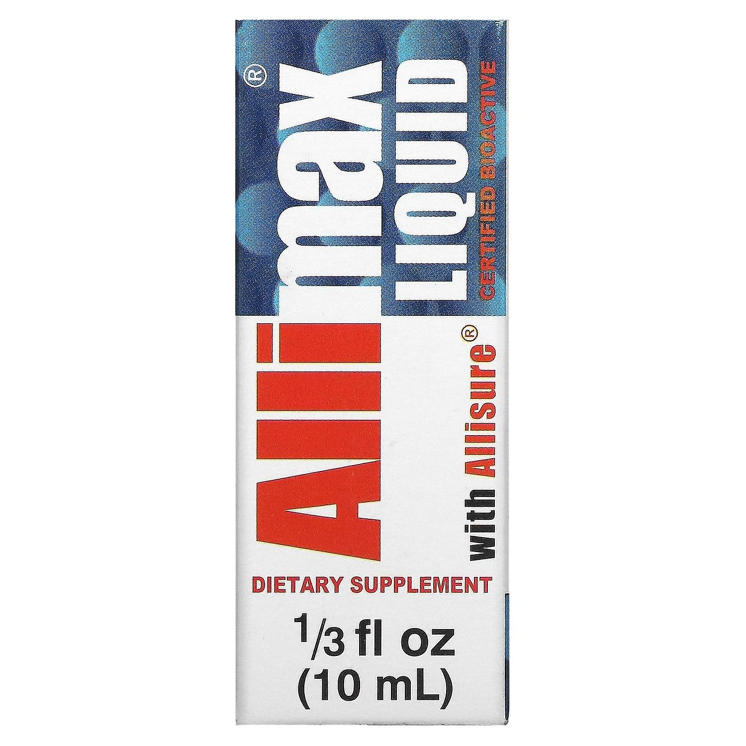 Allimax, Liquid with Allisure, 1/3 fl oz (10 ml)