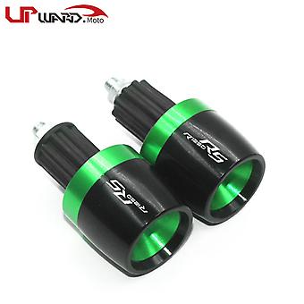 Für BMW R1200RS R1250RS R 1200RS 1250RS Motorradzubehör 7/8 '' 22MM CNC-Lenkergriffe Lenkermuttern Kappen ~ 6799