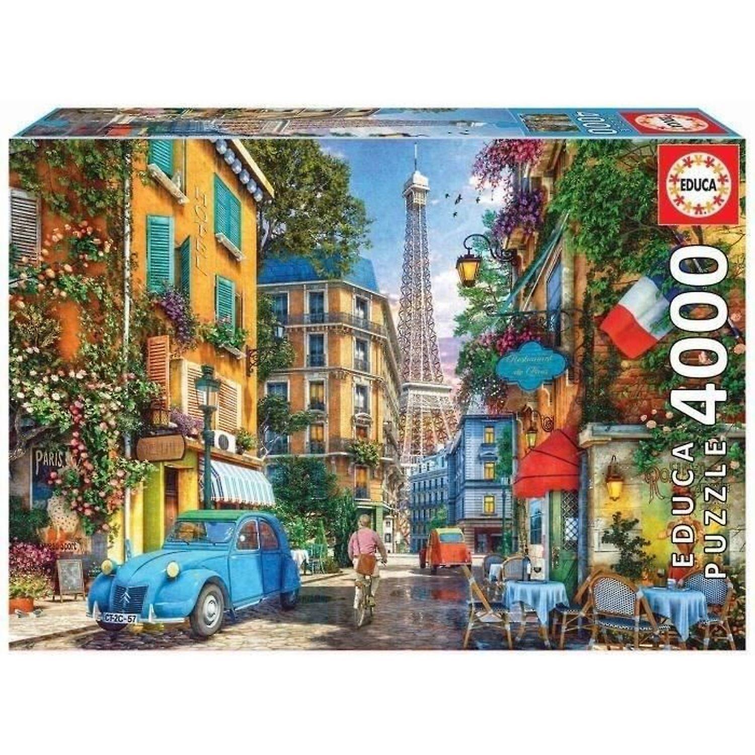 EDUCA - Puzzle - 4000 The old streets of Paris