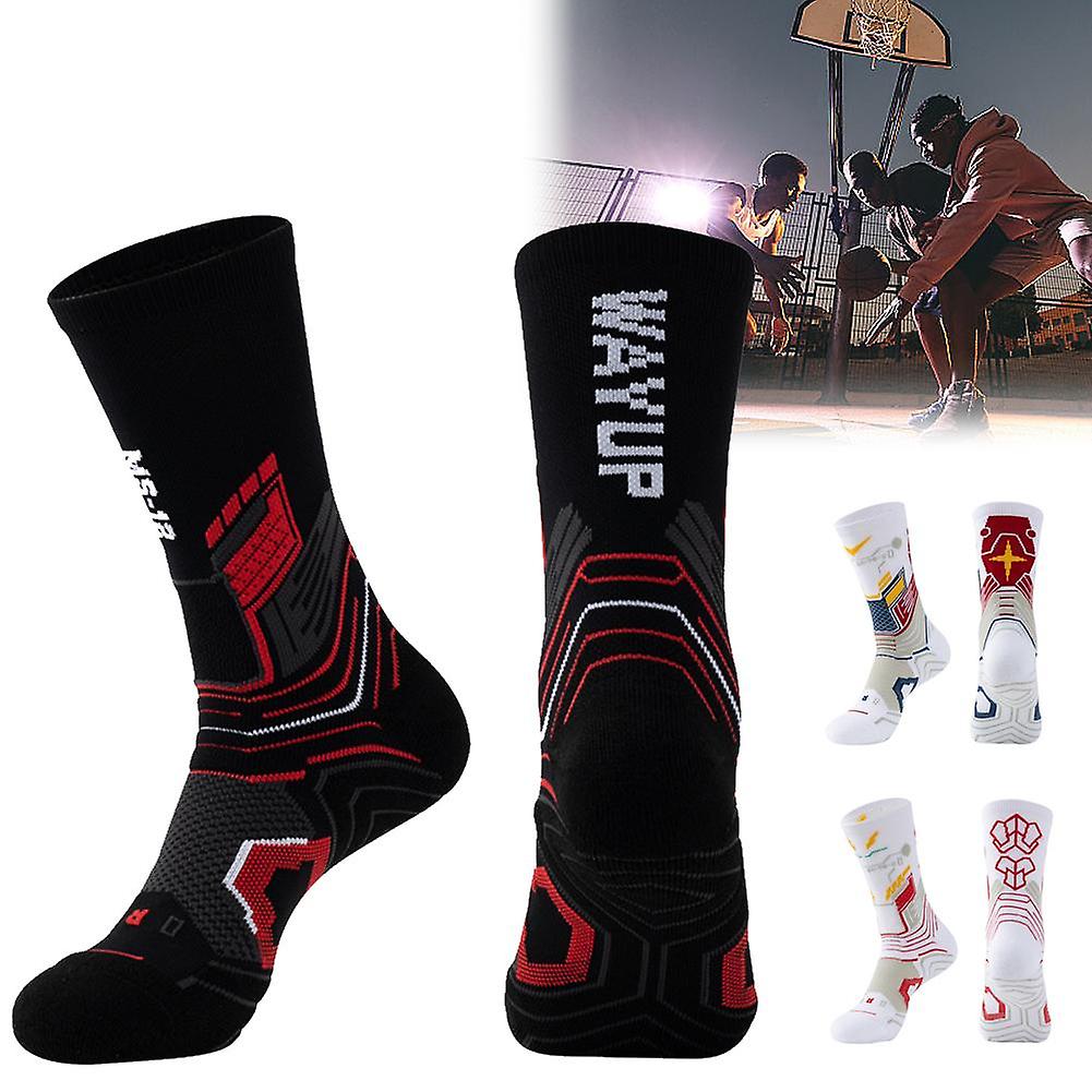 Sports Socks Towel Bottom Basketball Socks Transformers Style Elite Socks