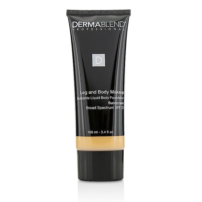 Dermablend Leg And Body Make Up Buildable Liquid Body Foundation Sunscreen Broad Spectrum Spf 25 - #light Sand 25w 100ml/3.4oz
