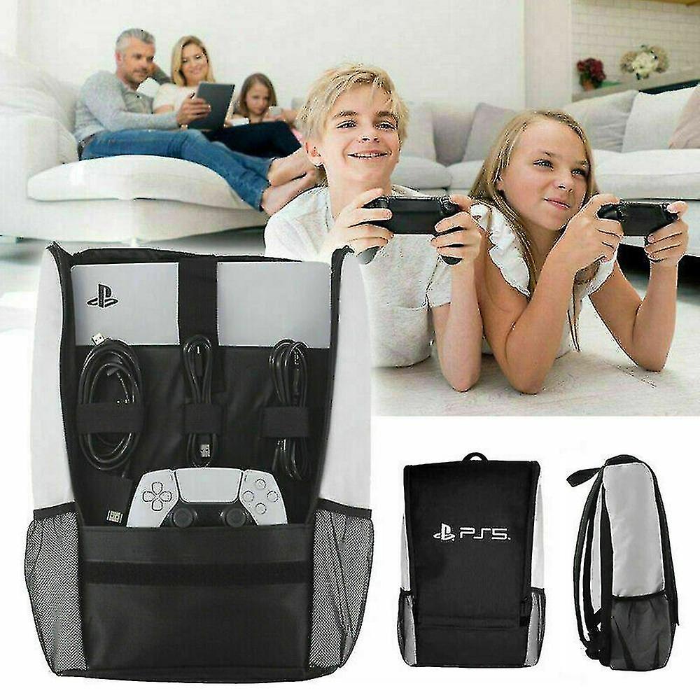 Ps5 Travel Case Storage Bag Carrying Backpack Game Console Accessories