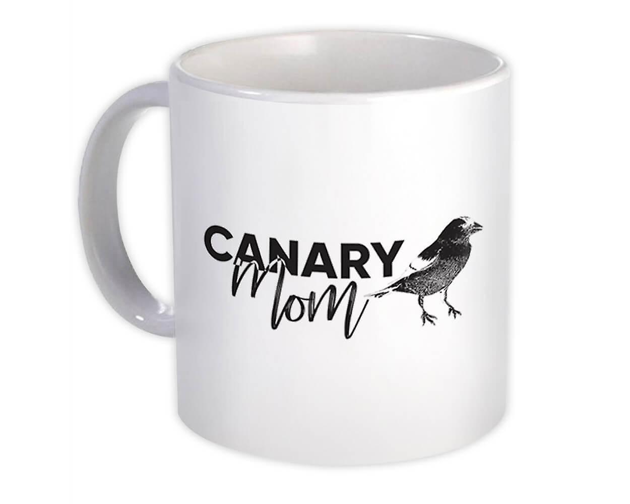 Gift Mug: Canary Mom Bird