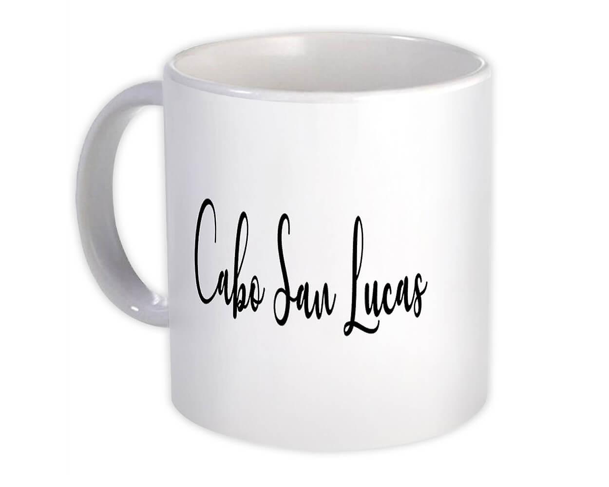 Cadeau mok: Cabo San Lucas Cursive