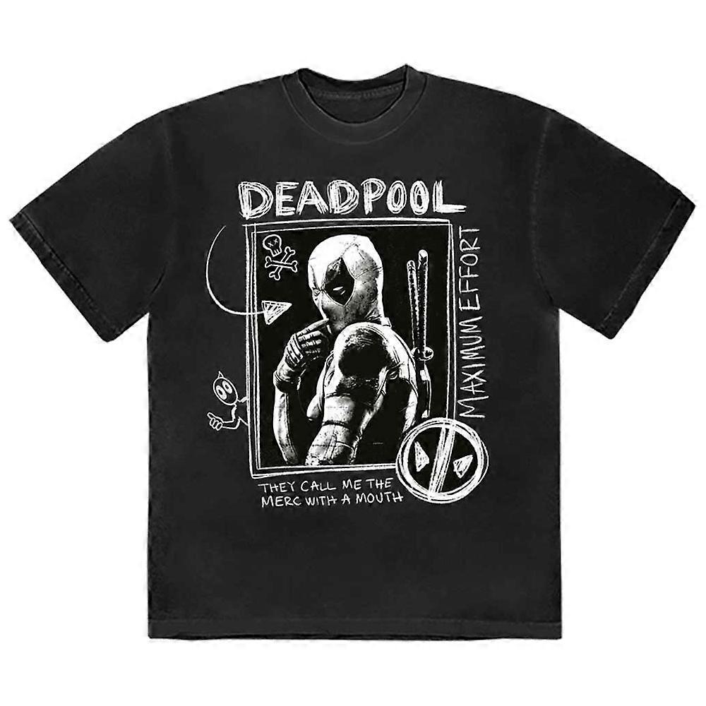Deadpool Merc With A Mouth Max Effort T Shirt