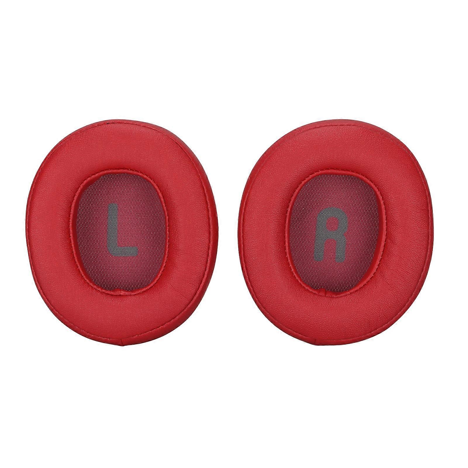 Replacement Ear Pads Soft Protein Leather Memory Foam Noise Isolation Ear Cushion For T750btnc 700btnc Headphones Red