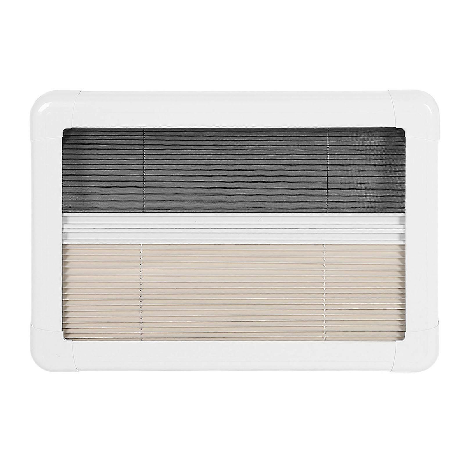 RV Pleated Interior Window 28 X 20in Convenient Operation Pleated Privacy Blind Shade for Camper Van Trailer