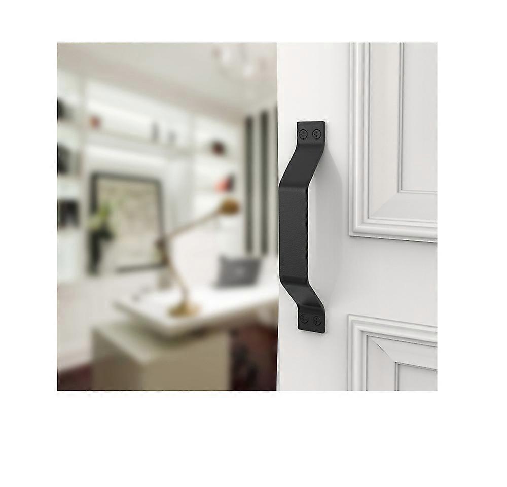 22*3*5cm Solid Steel Door Handle Black Barn Door Handle